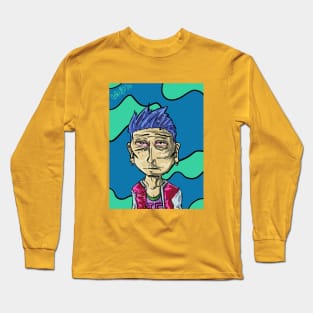 "Dave" FACES COLLECTION Long Sleeve T-Shirt